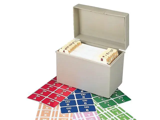 Alt view image 4 of 6 - AlphaZ ACCS Color-Coded Alphabetic Label, A-Z, Assorted Colors (67170)