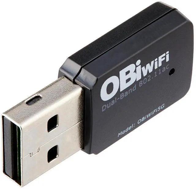 Main image of Obihai OBiWiFi5G 2.4/5GHz Wireless 802.11AC Adapter for OBi200, OBi202, OBi1022, OBi1032, OBi1062