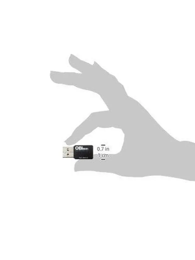 Alt view image 2 of 2 - Obihai OBiWiFi5G 2.4/5GHz Wireless 802.11AC Adapter for OBi200, OBi202, OBi1022, OBi1032, OBi1062