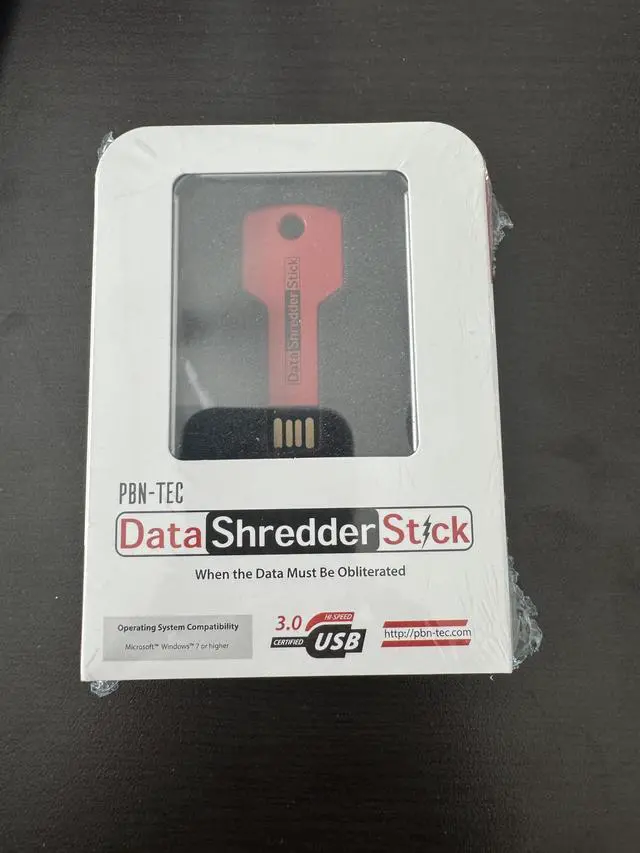 Alt view image 2 of 6 - Hard Drive Shredder Stick for Windows - Data Destruction Tool | This USB device includes military-grade disk wiping, ensuring permanent data removal from USB storage & other storage drives