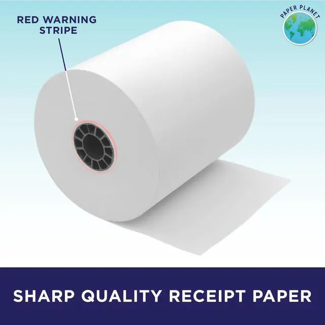 Alt view image 4 of 6 - Thermal Paper for Square Stand and Register | 20 Rolls | Thermal Receipt Paper, Compatible with Star Micronics TSP143IIIU Printer