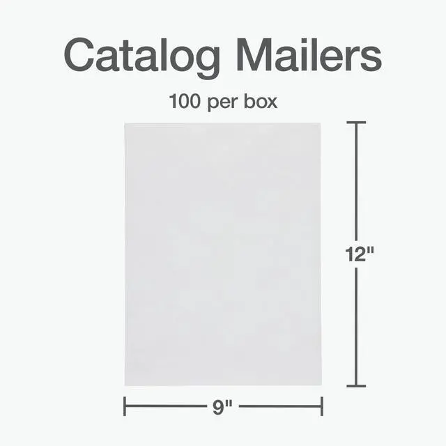 Alt view image 2 of 6 - Self-Seal Mailers, Self-Sealing Envelopes, Made with DuPont Tyvek Material, 14 lb., Puncture, Tear and Moisture Resistant, White, 9" x 12", 100 per Box (1016969)