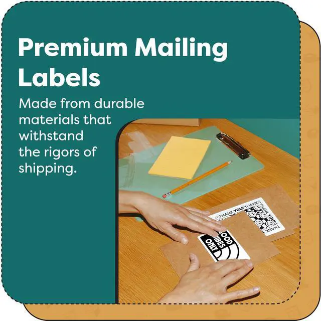 Alt view image 6 of 6 - 4x6 Shipping Labels, Direct Thermal Labels, DYMO 4XL 1744907 | Return Address Labels for Mailing, Packages - Compatible with Zebra, Rollo Printers - (6600 Count, 30 Rolls, Not 5XL)