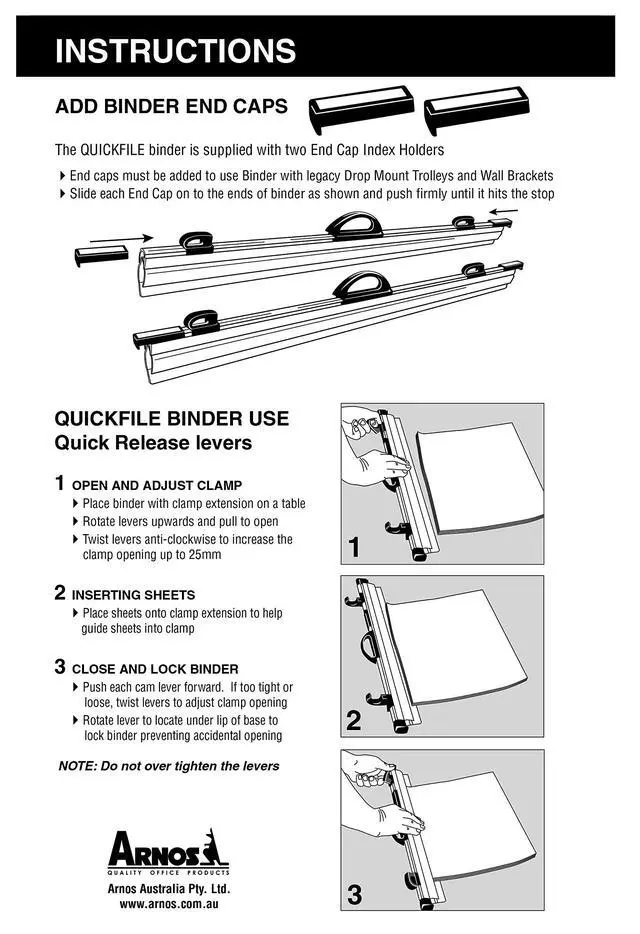 Alt view image 3 of 3 - Hang-A-Plan, 24-30 Inches Quickfile Hanging Clamp, Black, Holds up to 150 Plans, Pack of 5 Clamps