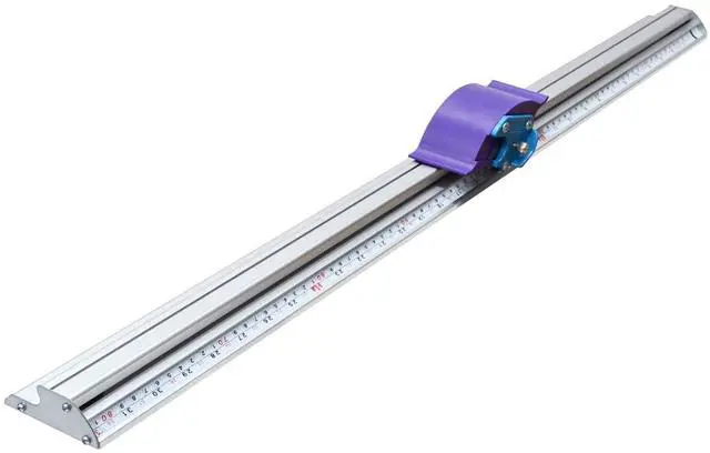 Main image of 27 1/2" Manual Paper Cutter with Dual Measurement Ruler, Sliding Trimmer for Foam Board, Photos, PVC Film & PET Sheets, 30 Spare Blades Included