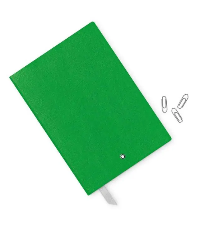 Alt view image 6 of 6 - Notebook 116518 Fine Stationery #146 Green Elegant Soft Cover Journal Lined Notebook with Leather Binding A5