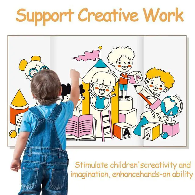 Alt view image 5 of 6 - 10 Pack Trifold Poster Board Bulk, 36" X 48" White Presentation Display Board, Large Tri Fold Poster Corrugated Cardboard for Displaying Photo, Science Fair, School Project, Event and Competition