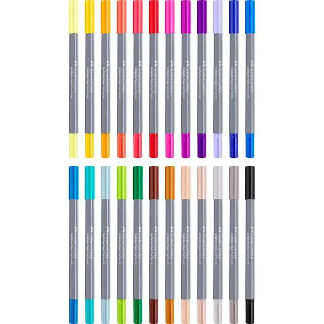 Alt view image 3 of 6 - Goldfaber Aqua Dual Markers, 24 Watercolor Markers