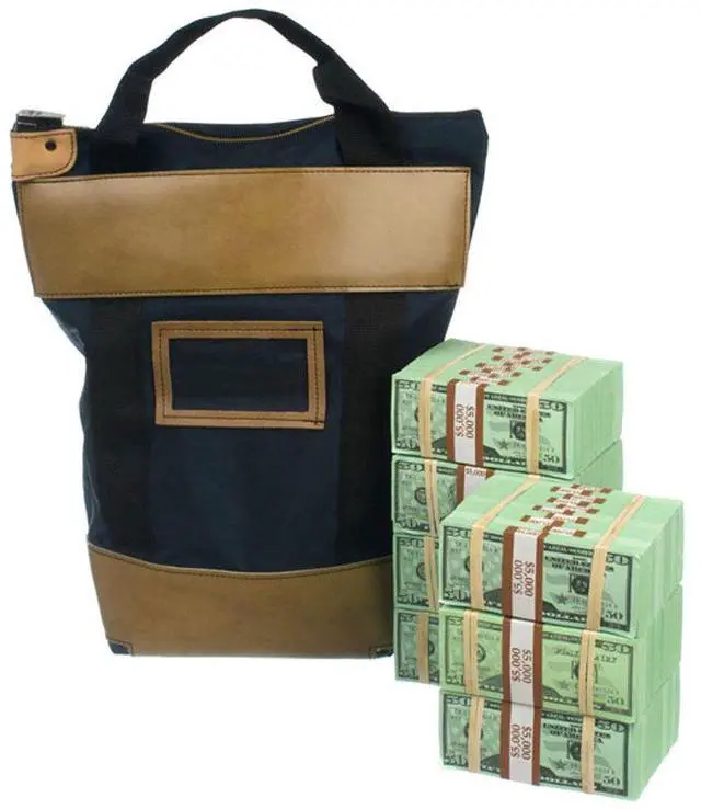 Main image of 22W x 18H x 7D - Locking Courier Bag - Navy Blue