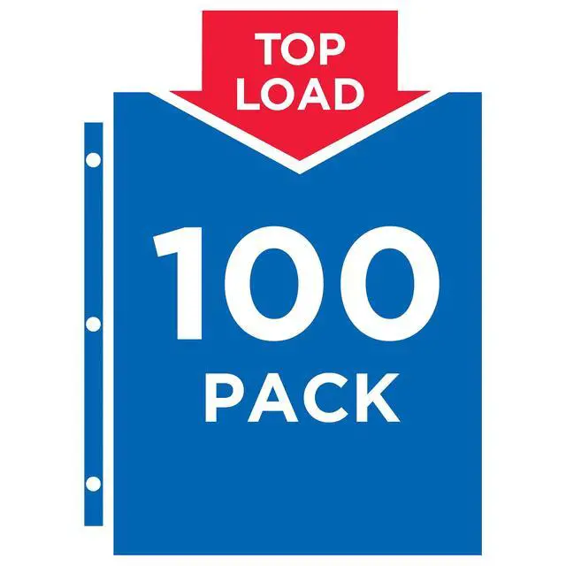 Alt view image 5 of 6 - Semi-Clear Economy Sheet Protectors, Top Load, 100 Document Protectors (74101) (Pack of 5)