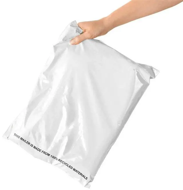 Main image of 300 Count, 12x15.5 inch Eco Friendly Poly Mailers 100% Recycled Packaging Envelopes Supplies Mailing Bags 2.5 Mil Thick - SMART Mailer