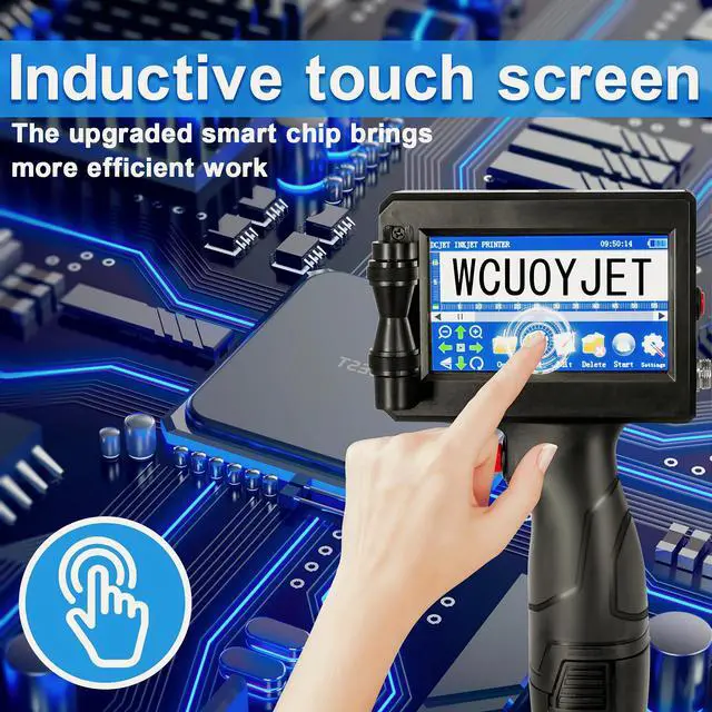 Alt view image 5 of 6 - Handheld Printer Ink Original Solvent Fast-Drying 42ML Black Ink Replacement for H760 Handheld Inkjet Printer Ink Cartridge