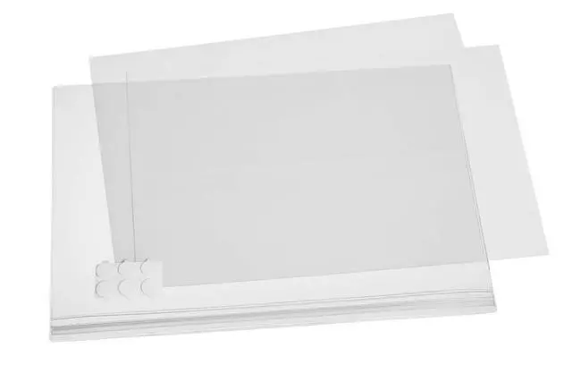 Alt view image 3 of 6 - Water-Resistant Tabloid Magnetic Sign Holder - Pack of 5 Transparent Document Holders - 11.7" x 16.5" Inches Document Display - IPX5 Tested and Perfect for Outdoor Information Displays