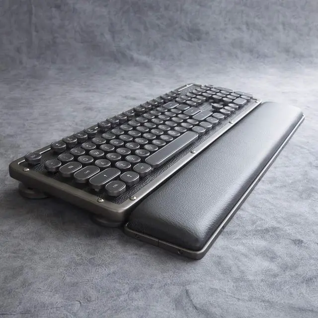 Alt view image 2 of 6 - Retro Classic Palm Rest, Gunmetal