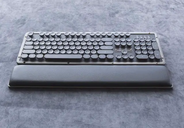 Alt view image 3 of 6 - Retro Classic Palm Rest, Gunmetal