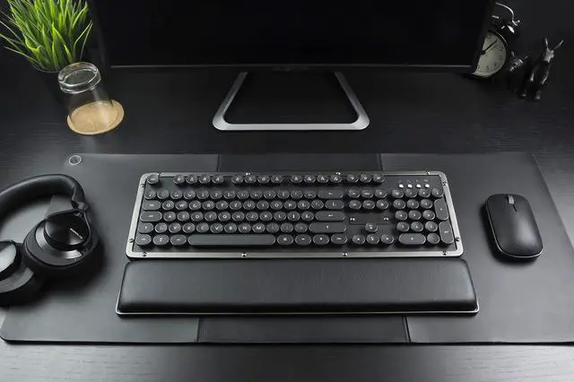 Alt view image 4 of 6 - Retro Classic Palm Rest, Gunmetal