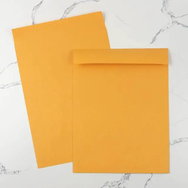 Alt view image 4 of 5 - Jumbo Envelopes | 11" x 17" | Brown Kraft | 28lb. Text | 50 Qty