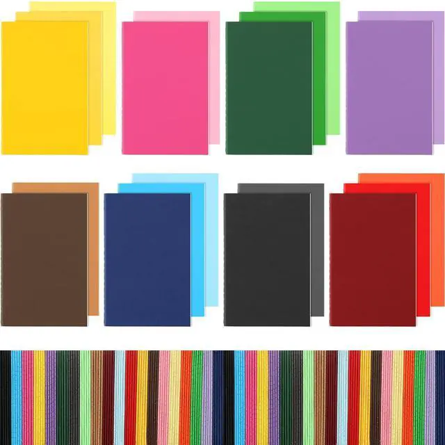 Main image of 200 Packs Mini Pocket Notebooks 3.5 x 5.5 Inch Lined Small Colorful Notebook Composition Notebook Bulk 20 Color 24 Sheets/48 Pages Memo Notepad Set for School Students Traveler Office Supplies