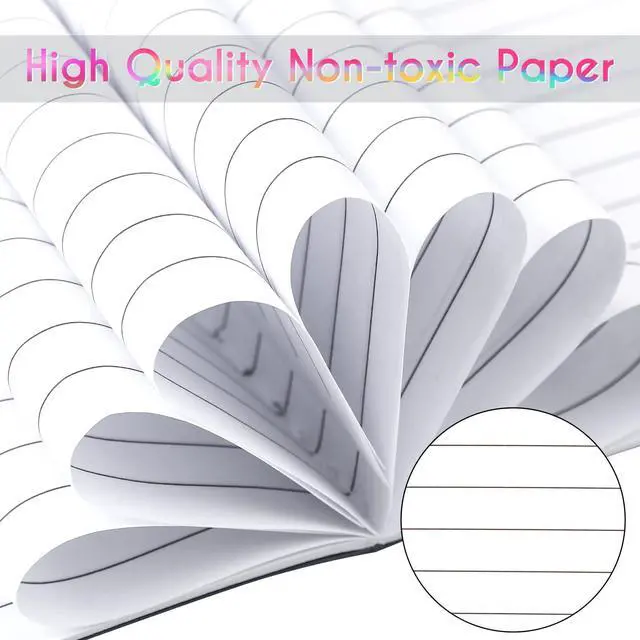 Alt view image 4 of 6 - 200 Packs Mini Pocket Notebooks 3.5 x 5.5 Inch Lined Small Colorful Notebook Composition Notebook Bulk 20 Color 24 Sheets/48 Pages Memo Notepad Set for School Students Traveler Office Supplies