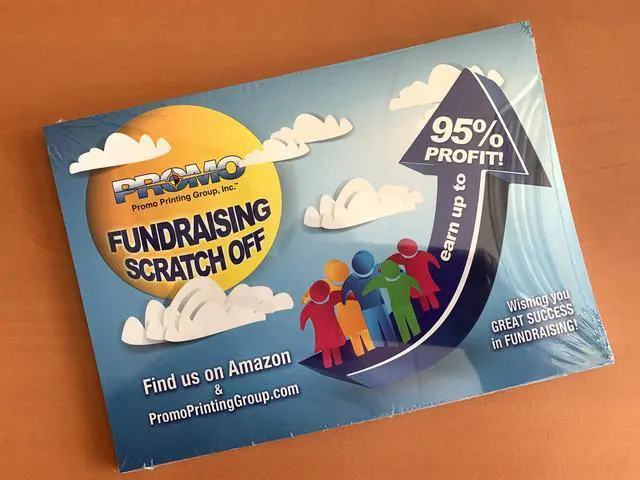Alt view image 5 of 5 - For Our Team Fundraising Scratch Off Cards 1 - (20 Cards per Pack) - Raise $2,000. You Keep All the Profit!