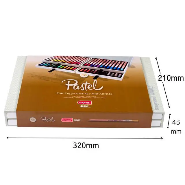 Alt view image 2 of 6 - Pastel Pencils Box 48