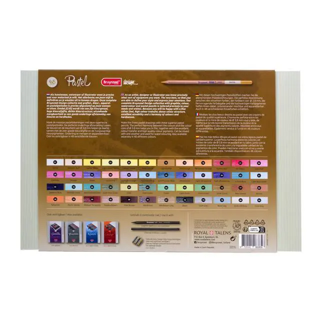 Alt view image 6 of 6 - Pastel Pencils Box 48