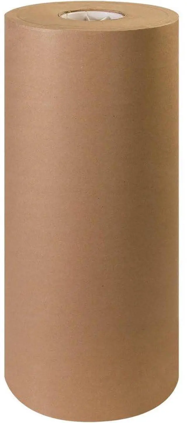 Main image of Delta Paper Shipping Paper Roll 20"L, 1-Pack | Large Kraft Paper Roll for Packing, Moving and Storage