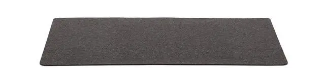 Main image of Mosen Large Merino Wool Felt Desk Pad, Luxury Non-Slip Desk Mat, Blotter for Office and Home, 31W x 19H, Charcoal