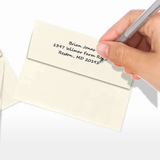 Alt view image 6 of 6 - A2 Invitation Envelopes | Peel & Press | 4 3/8" x 5 3/4" | Natural Linen | 80lb. Text | 1,000 Qty