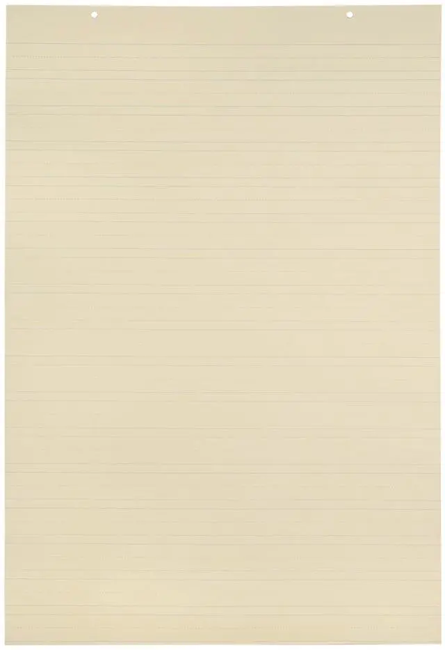 Main image of Jumbo Manila Tag Ruled Chart Paper, 36 x 24 Inches, Pack of 100 - 006435