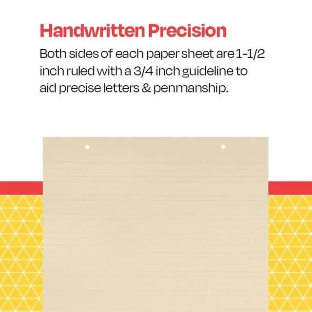 Alt view image 3 of 6 - Jumbo Manila Tag Ruled Chart Paper, 36 x 24 Inches, Pack of 100 - 006435