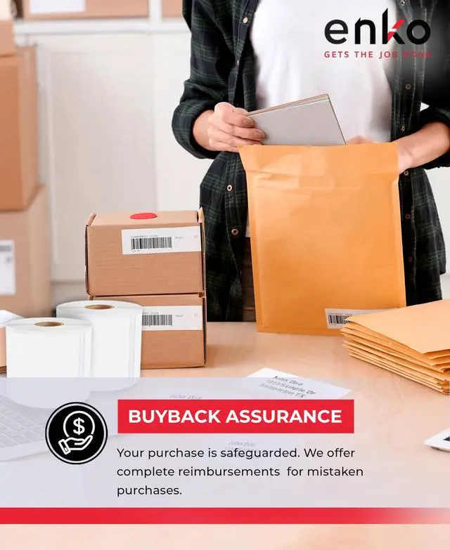 Alt view image 6 of 6 - 30323 24 Rolls | 5280 Direct Thermal Shipping Labels (2-1/8 x 4 in) | Address and Barcode Labels Compatible with Dymo LabelWriter 450 Turbo and 4XL Printers