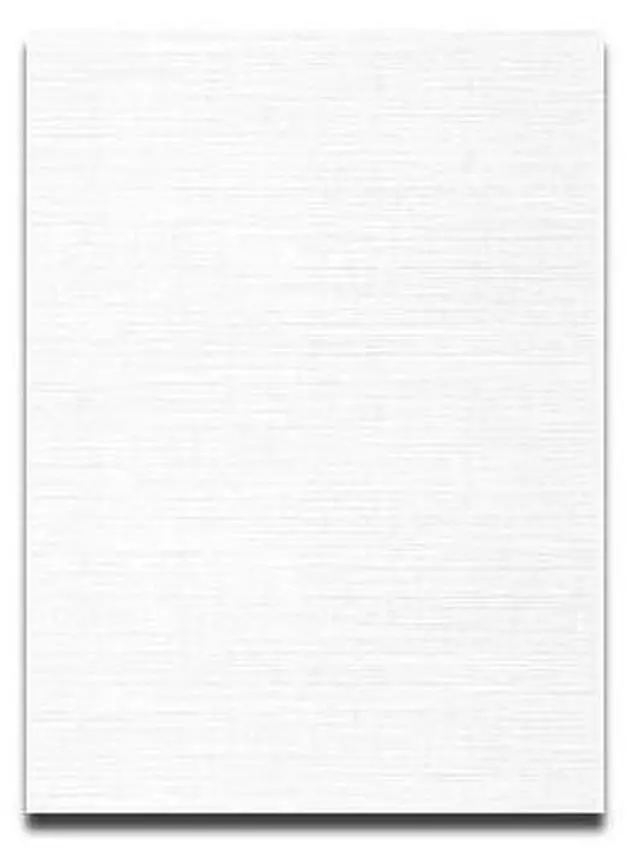 Main image of Linen 8.5 x 11 Card Stock - Solar White - 80lb Cover - 250 PK