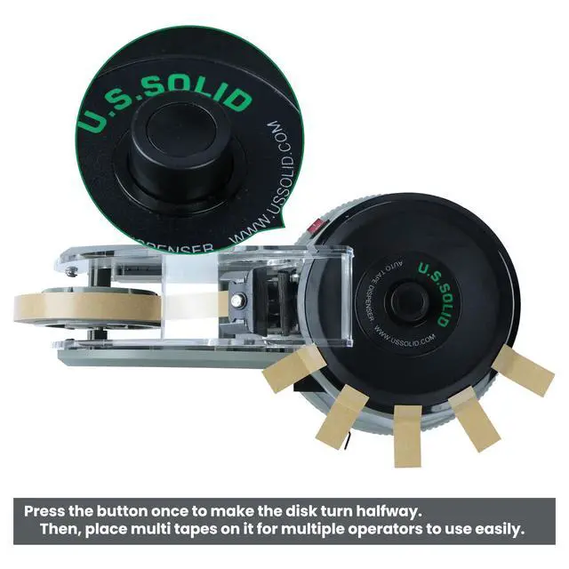 Alt view image 5 of 6 - Electric Tape Dispenser Zcut-2 Automatic Tape Cutting Machine