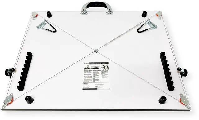 Alt view image 4 of 6 - PK00017 Model PXB31 Portable Drafting Drawing Board 23" x 31"; PXB Series; Adjustable Aluminum Parallel Straightedge; Carry Handle; Architecture Tool for Students and Professionals