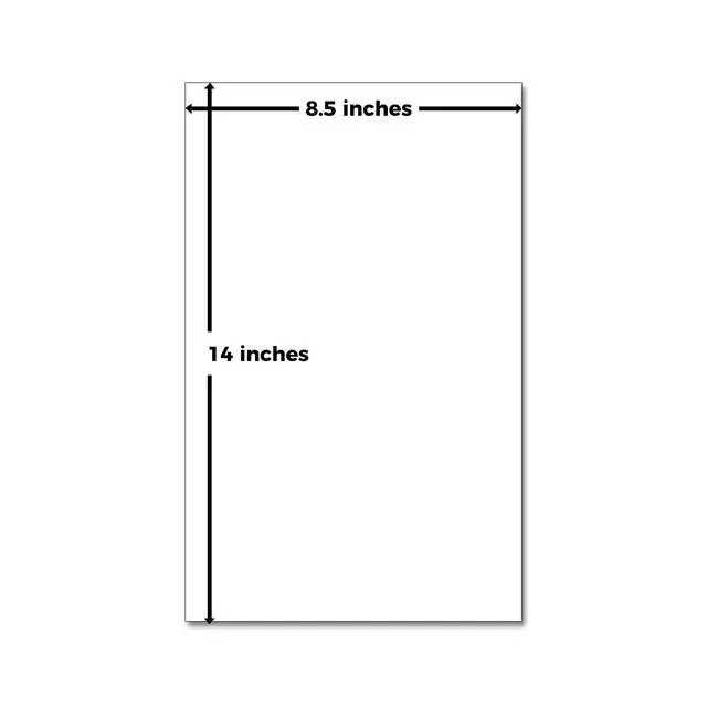 Alt view image 3 of 4 - Ivory 8.5 x 14" Legal Size Pastel Light Color Paper | 1 Ream of 500 Sheets Y