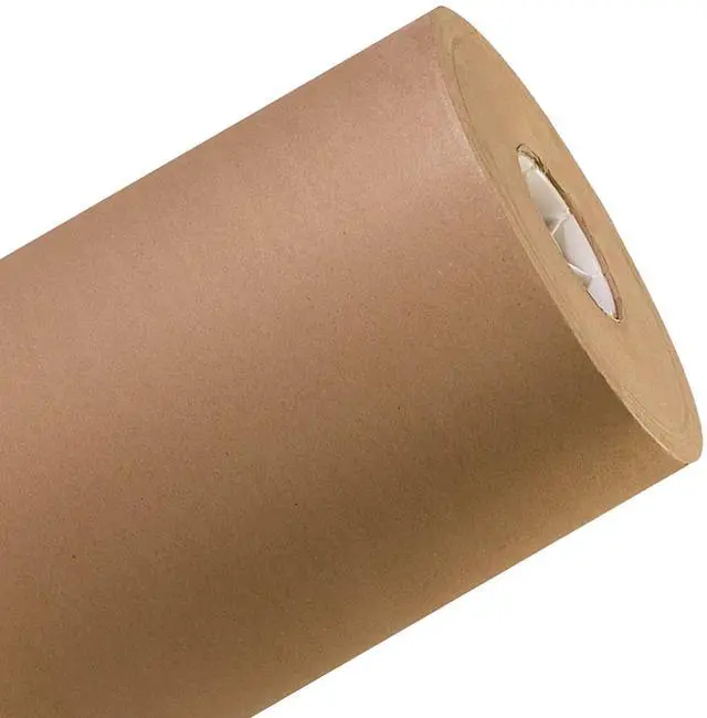 Main image of Delta Paper Shipping Paper Roll 24"L, 1-Pack | Large Kraft Paper Roll for Packing, Moving and Storage