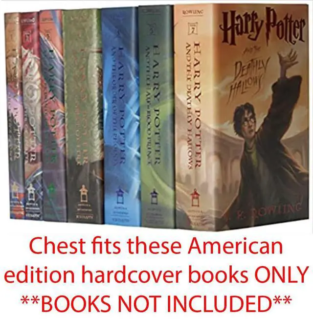 Alt view image 3 of 4 - Limited Edition Chest for Harry Potter Hardcover Books 1-7 (CHEST ONLY NO BOOKS)