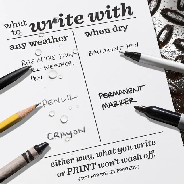 Alt view image 3 of 6 - Weatherproof Copier Paper, Legal, 8.5" x 14", 20# White, 500 Sheet Pack (No. 208514)