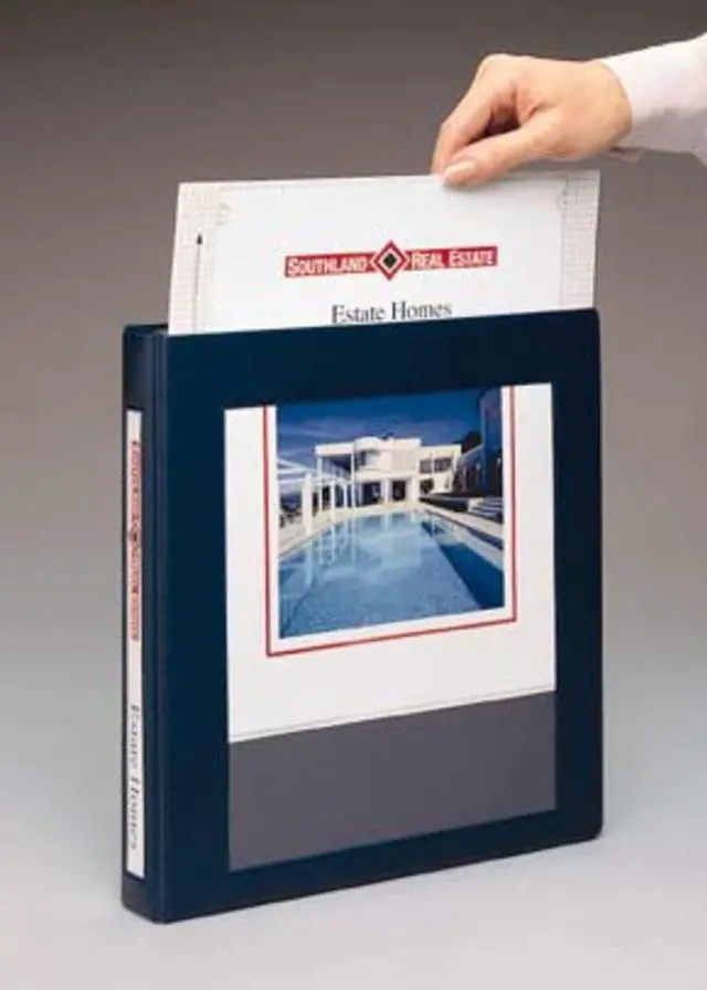 Alt view image 3 of 6 - Heavy-Duty Framed View 3-Ring Binder, 2" EZD Rings, 1 Black Binder (68032) (Pack of 6)