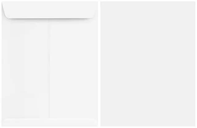 Main image of Catalog Envelope, Plain, 24lb, 6-1/2 x 9-1/2 Inches, 500/Box, White