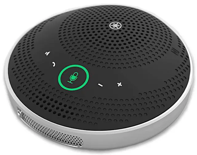 Alt view image 2 of 6 - YVC-200 Portable USB & Bluetooth Speakerphone, Hold Meetings Anywhere, Noise Reducing Conference Phone with 10-Hour Rechargeable Battery Life