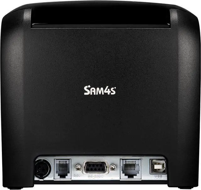 Alt view image 3 of 6 - GIANT-100 Compact 3" Thermal POS Printer USB Serial Ethernet, Splash Cover Included, Black