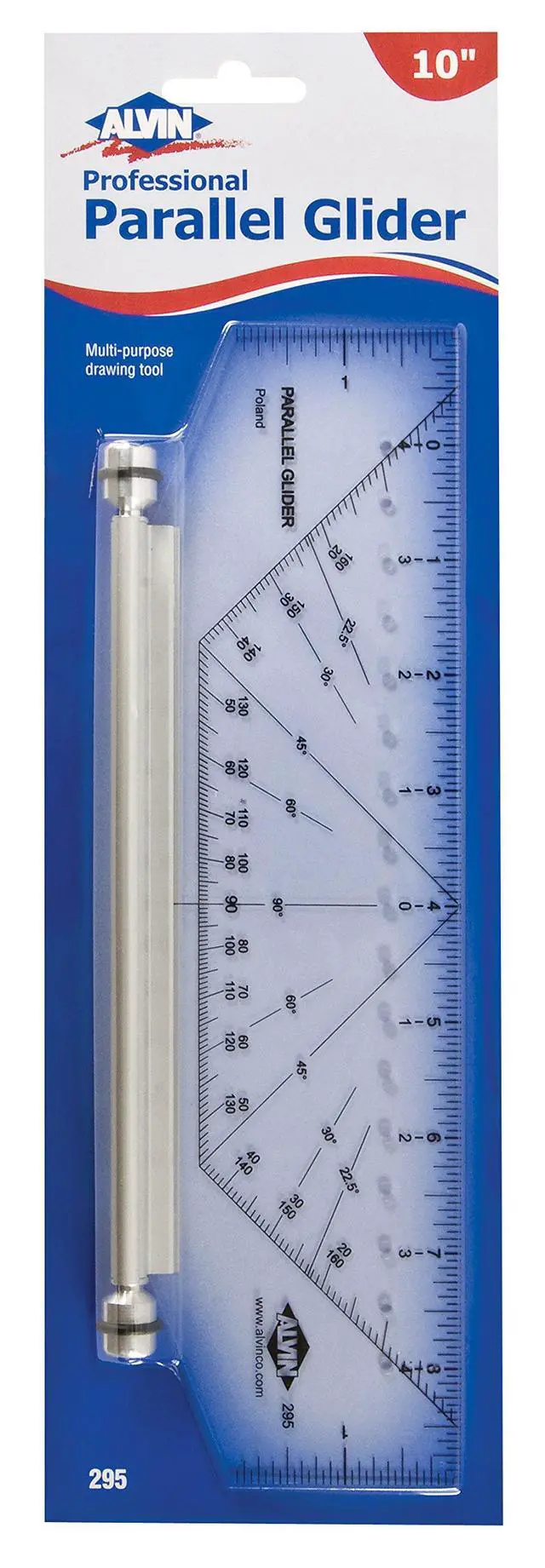 Alt view image 2 of 5 - 295M, Easy-To-Use Professional Parallel Glider Metric - 10 Inches