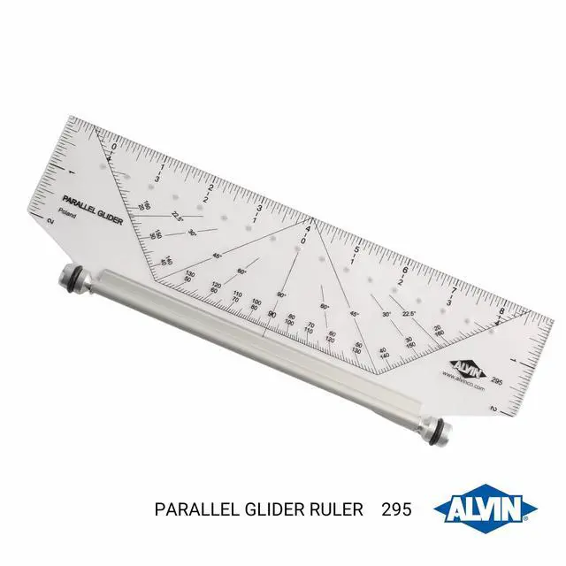 Alt view image 3 of 5 - 295M, Easy-To-Use Professional Parallel Glider Metric - 10 Inches
