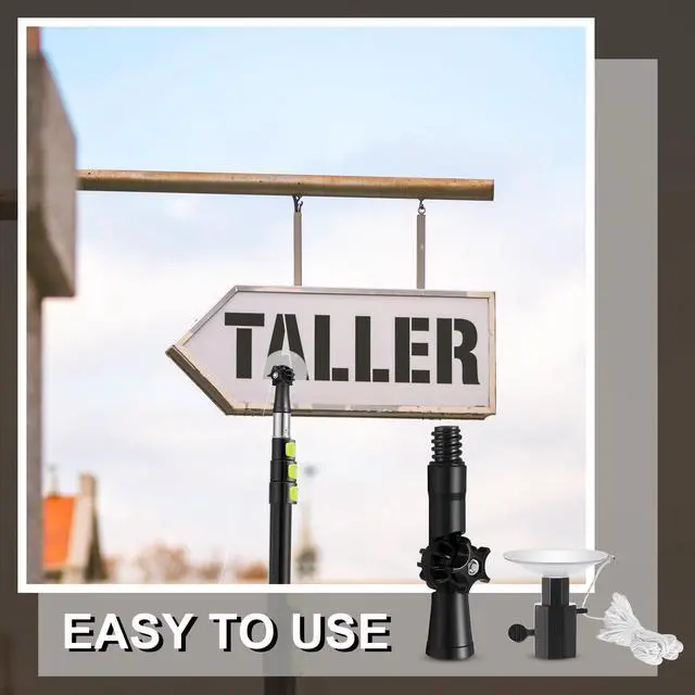 Alt view image 6 of 6 - 3.6 ft-11.48 ft Readerboard Sign Letter Change Arm Marquee Sign Letter Change Arm with Cup for Changing