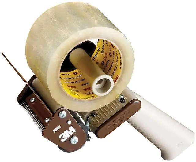 Main image of Scotch Low Noise Tape Dispenser H153 for Quiet or Recurrent Use, Pistol Grip Design, High-Impact Resistant, 3 in