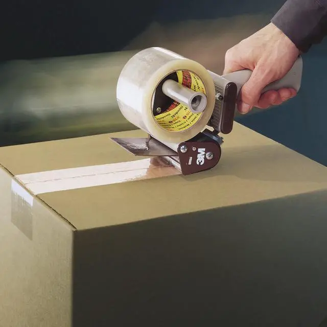 Alt view image 5 of 6 - Scotch Low Noise Tape Dispenser H153 for Quiet or Recurrent Use, Pistol Grip Design, High-Impact Resistant, 3 in