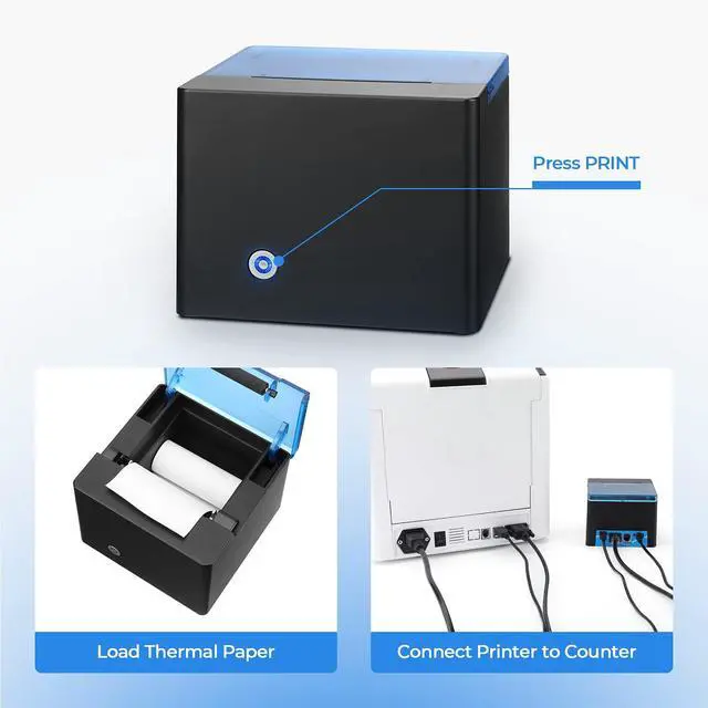 Alt view image 6 of 6 - Thermal Printer for Mixed Denomination Money Counter Machine, Connect and Use