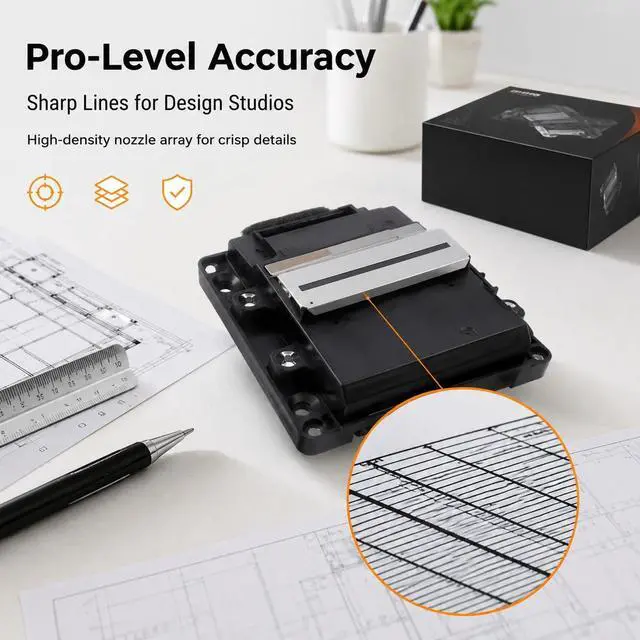 Alt view image 5 of 6 - Printhead For EcoTank L6178 ET-3750 ET15000 ET-4750 Printers, Print Head Assembly Replacement Kit